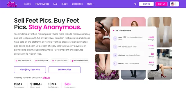 FeetFinder preview